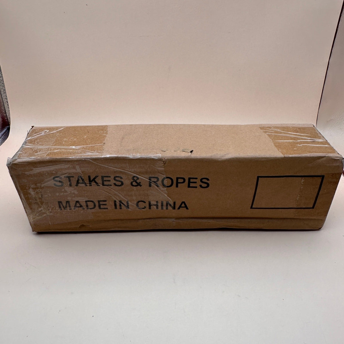 Set of 10 ABCCANOPY 11" Tent Stakes Non-Rust Metal Ground Anchors with 4 Rope