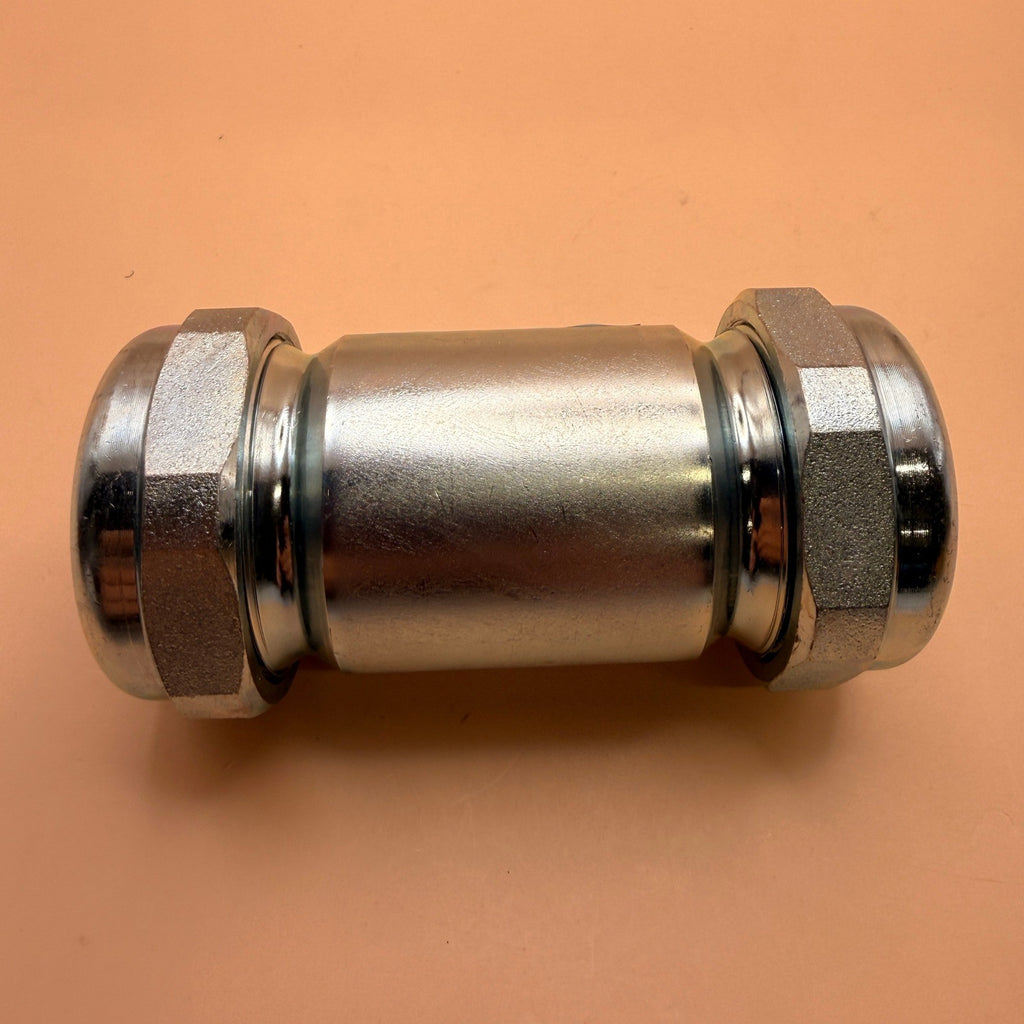 Eastman 20566 4-3/8 Inch Long Pattern Compression Coupling, 1 Inch IPS, Galvani