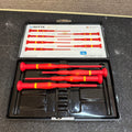 Witte 893672016 Wittron VDE Screwdriver Incomplete Set 4-Piece w/ Case Slotted