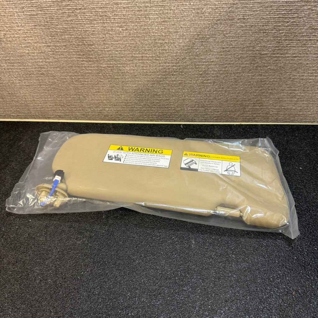Left Driver Side Sun Visor, Beige for Honda CRV 2017-2022 Replace 83280-TLY-H11
