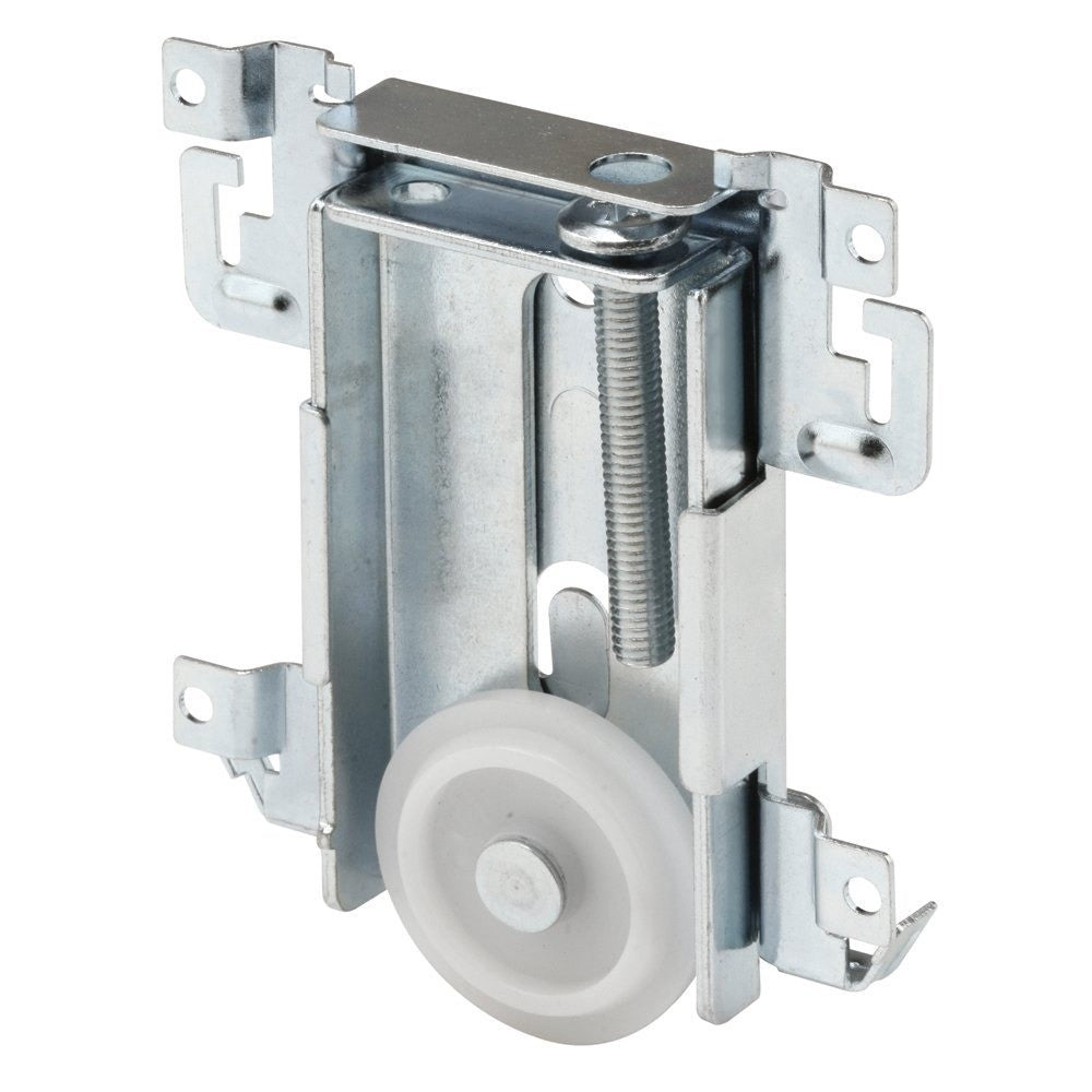 Prime-Line N 6790 1-7/16 In. Mirror Door Roller Assembly, Nylon Flat Roller, fo