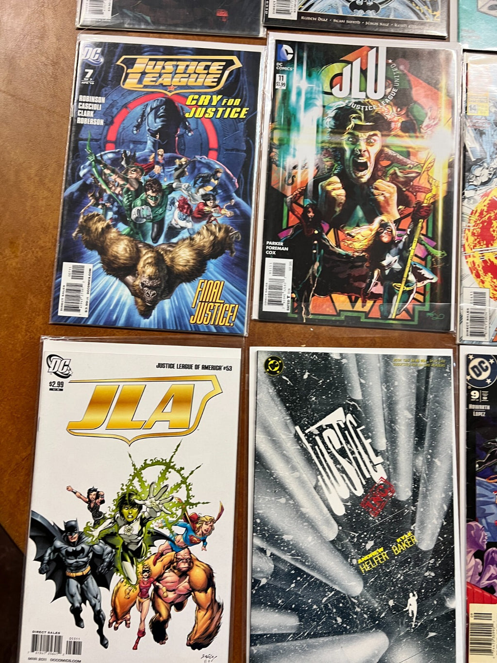 Lot of 12 Dc comics Justice League of America, Task Force. Black Baptism