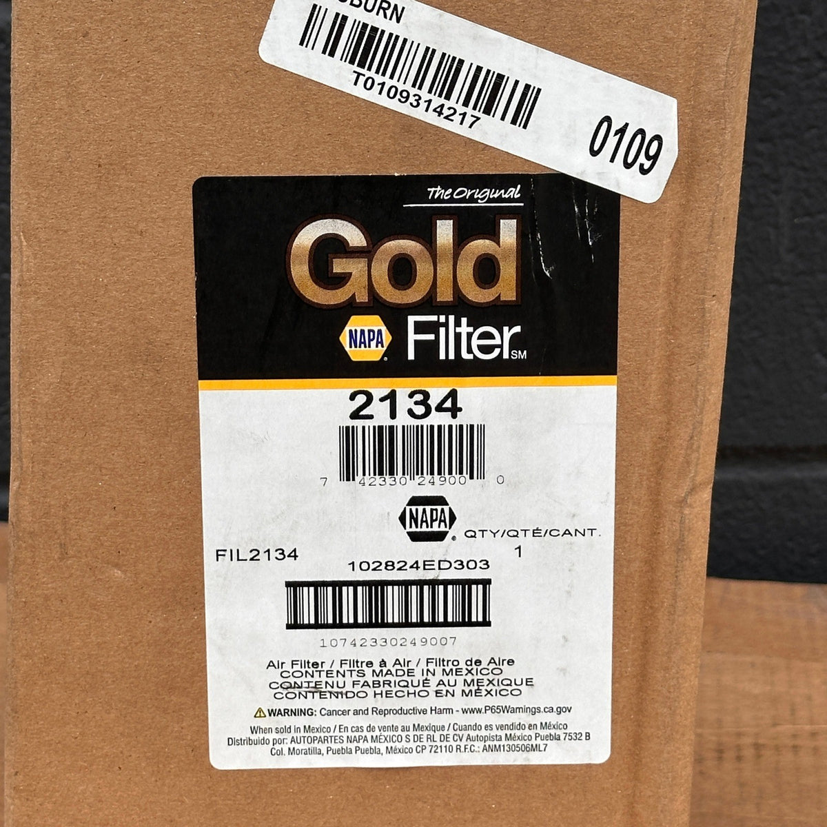 NAPA Gold 2134 Engine Air Filter