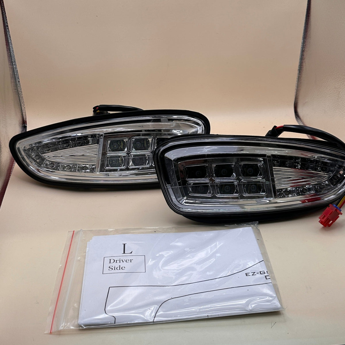 Orle Oko LED Head Light Kit For EZGO RXV 2008-UP Gas or Electric Golf Cart Mode