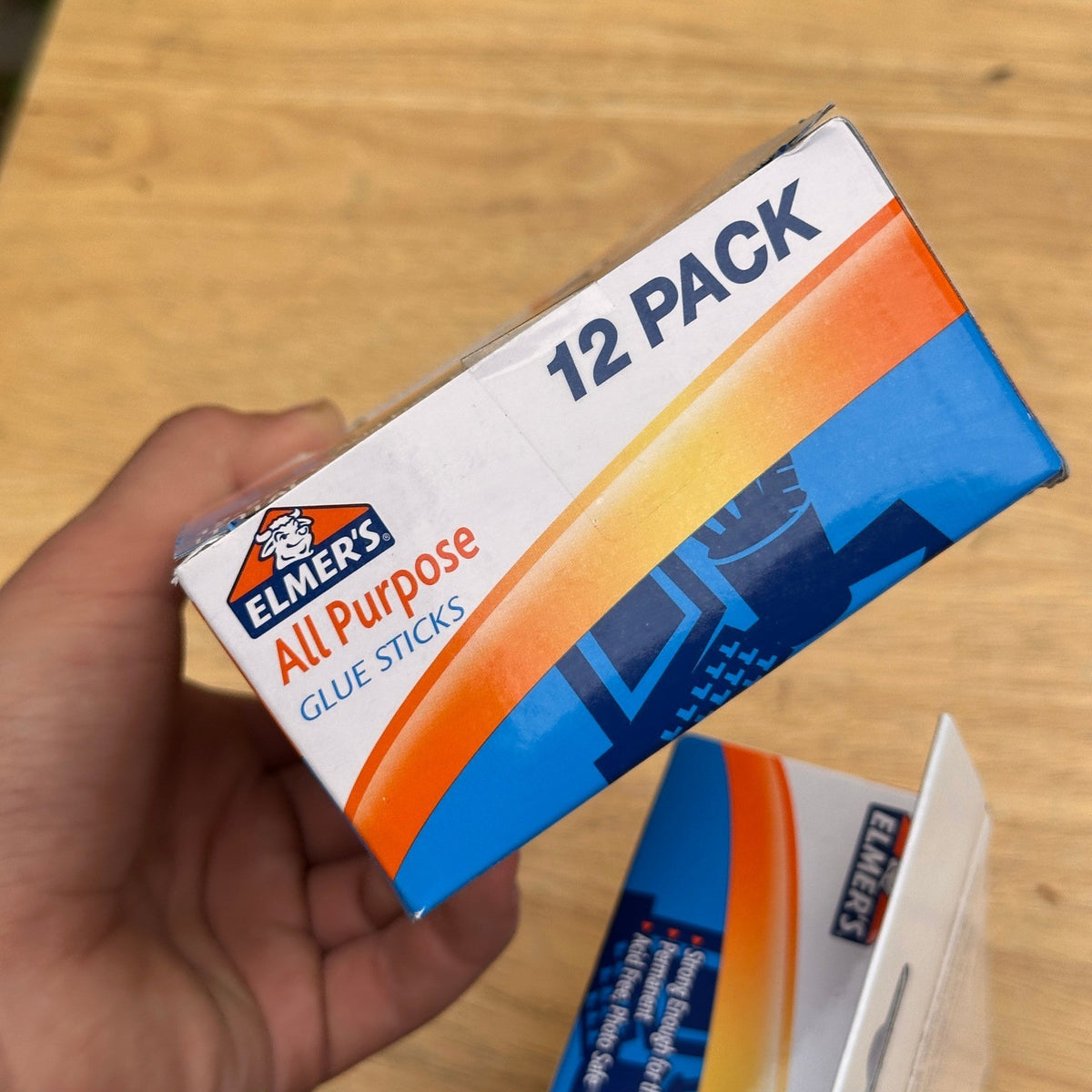 2 Packs of 12 Elmer's E517 All-Purpose Disappearing Glue Sticks, 0.77 oz Wash