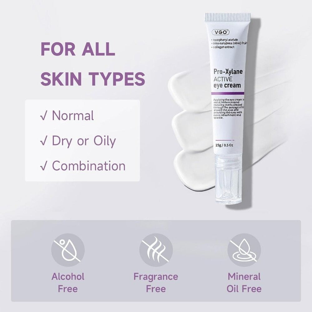 VGO Eye Cream, Eye Repair Cream Under Eye Cream for Dark Circles & Puffiness