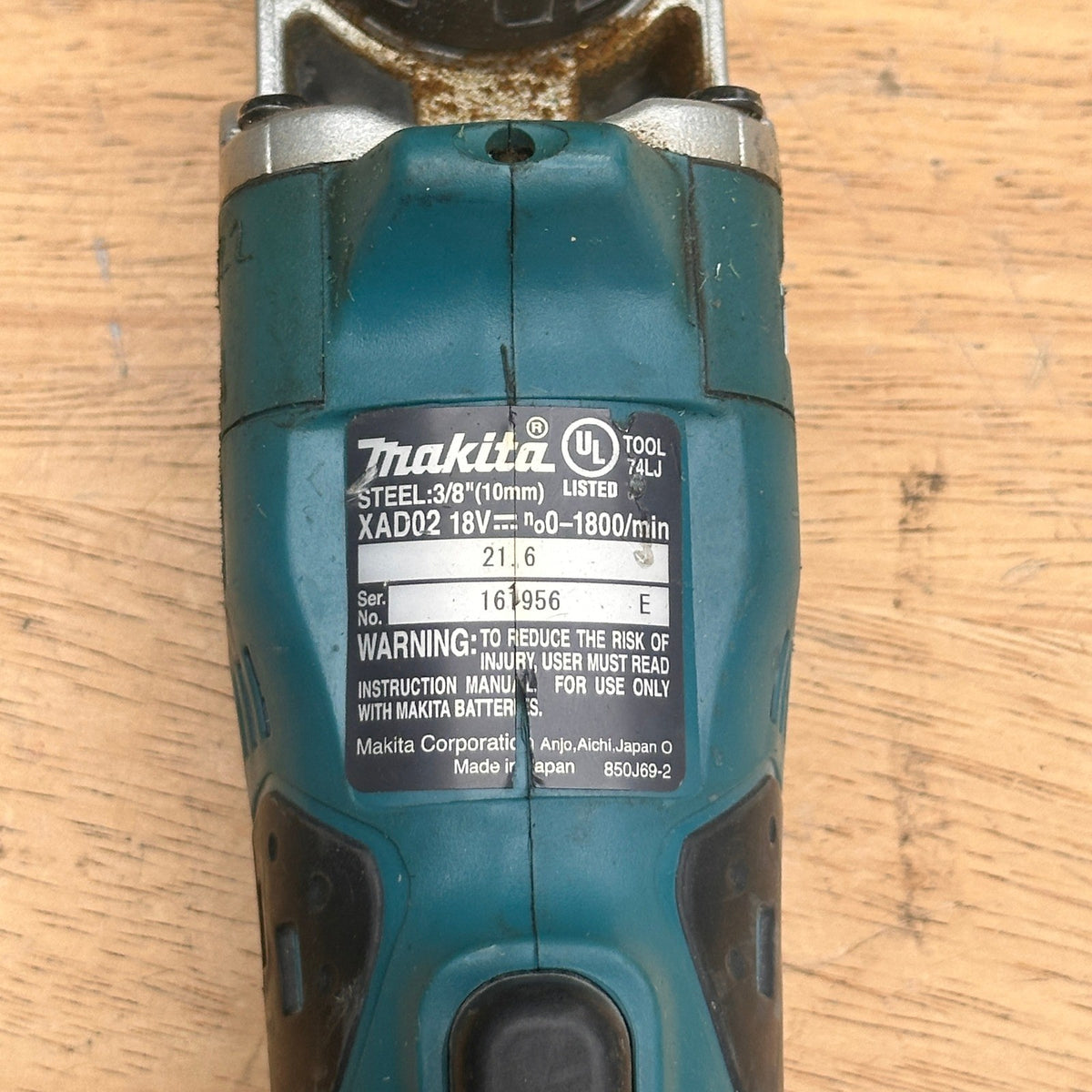 Makita XAD02 18V Cordless 3/8" Angle Drill Tool Only