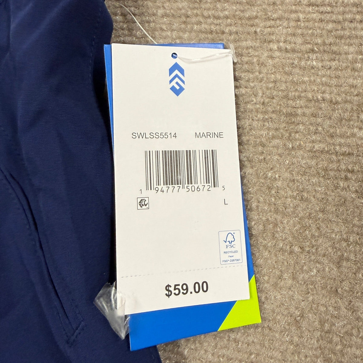 MSRP $59 Free Country Womens L Marine Board Shorts