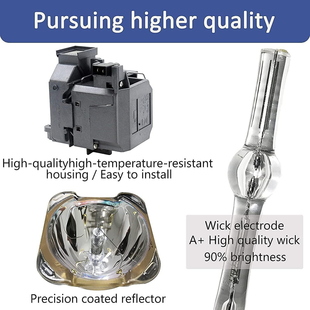 V13H010L69 Replacement Lamp Bulb for Epson ELPLP69 5020ub 5030ub 5025ub 5020ube