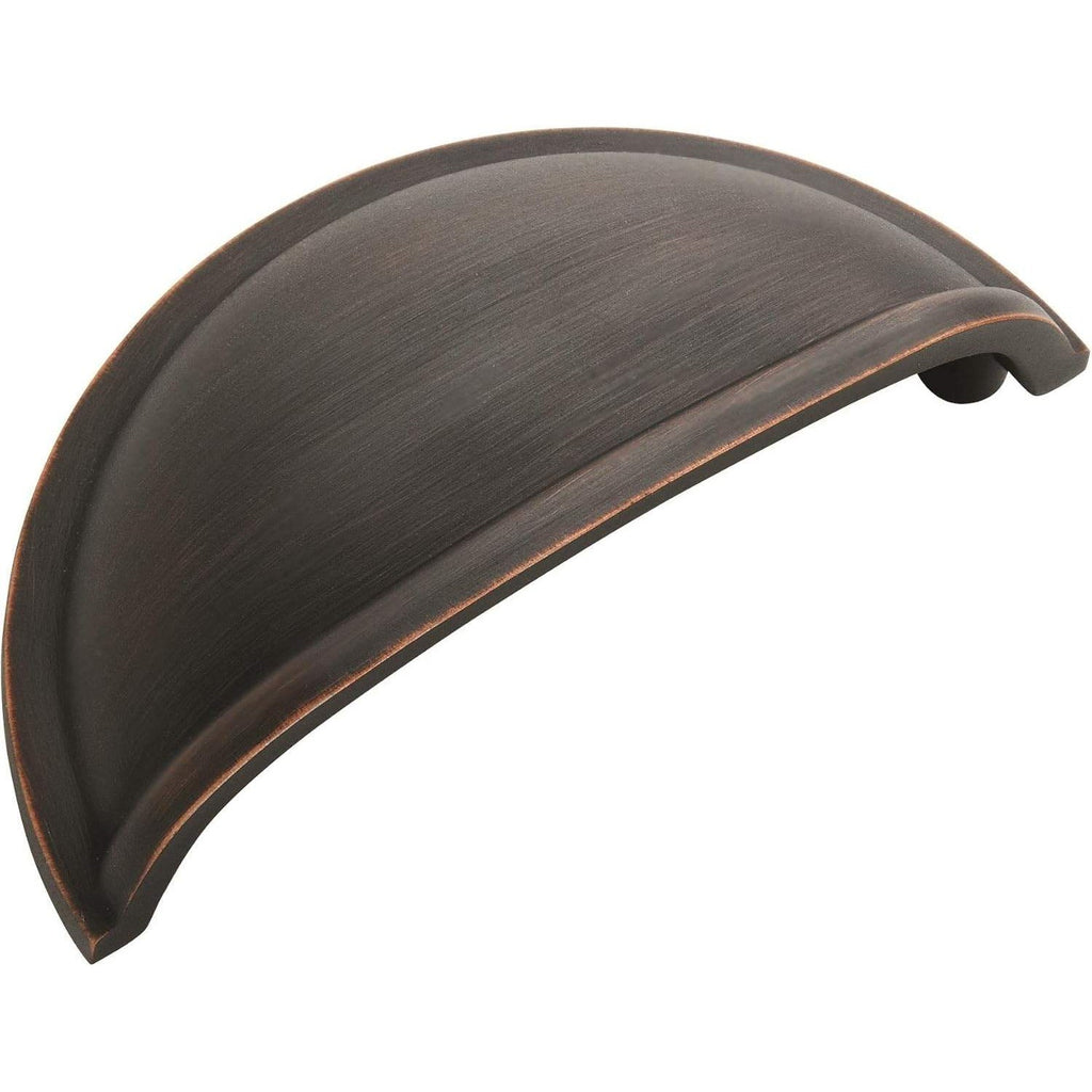 Pack of 5 Amerock BP53010ORB Cabinet Cup Pull 3" (76mm) Center Oil Rubbed Bronz