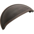 Pack of 5 Amerock BP53010ORB Cabinet Cup Pull 3" (76mm) Center Oil Rubbed Bronz