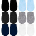 toresper 6 Pack No Scratch Baby Mittens 0-6 Months Newborn Infant Toddler