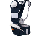 6-in-1 Ergonomic Baby Carrier with Hip Seat for Newborn to Toddler Adjustable