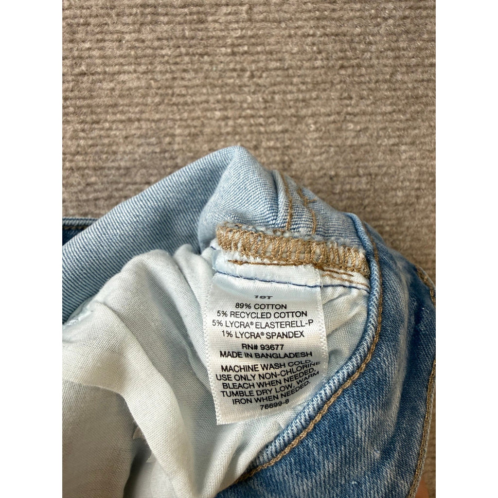 MSRP $48 A.N.A Womens 16 Tall Light Lunar Blue High Rise Skinny Fit Jeans Pants