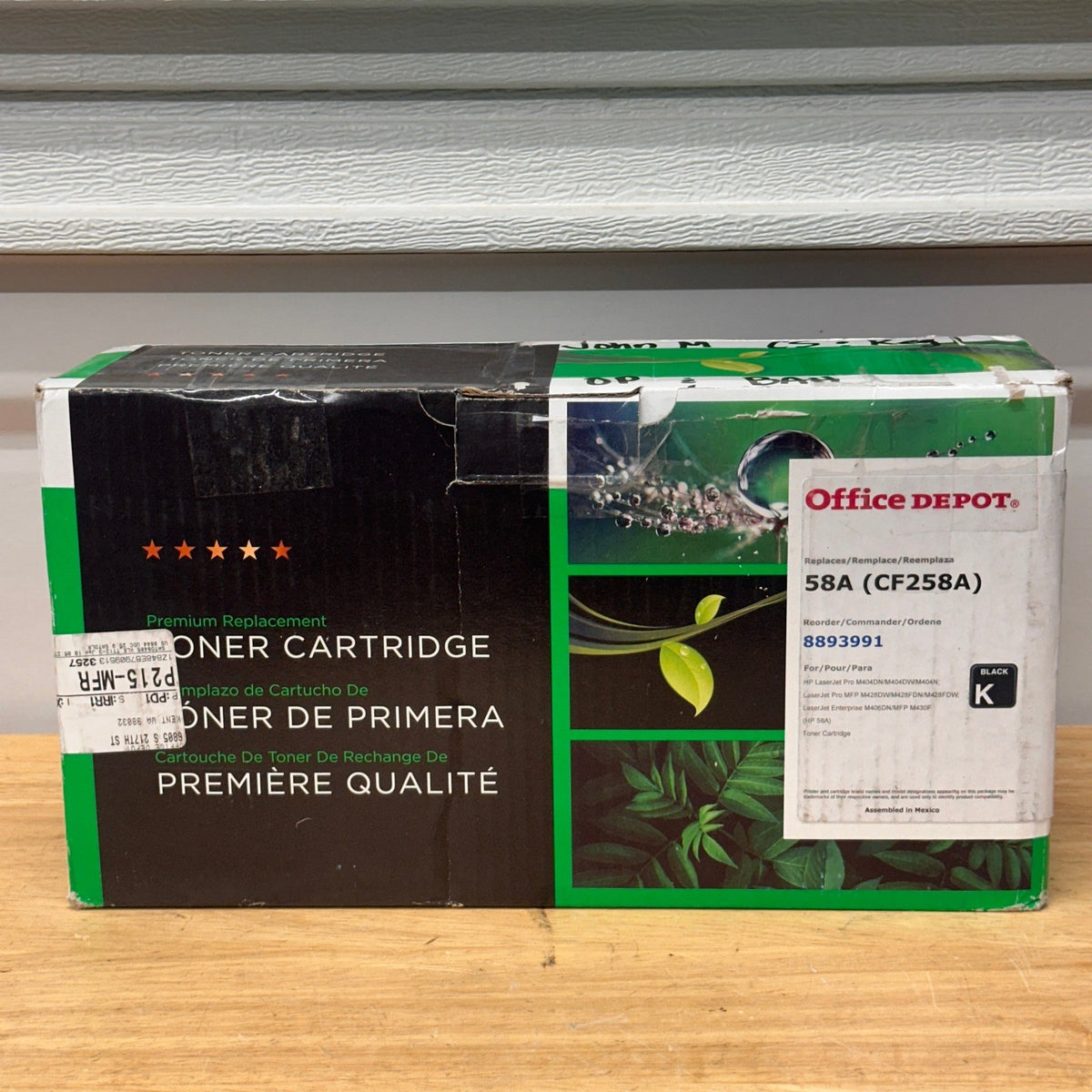 Office Depot Premium Replacement Black Toner Cartridge 58A CF258A