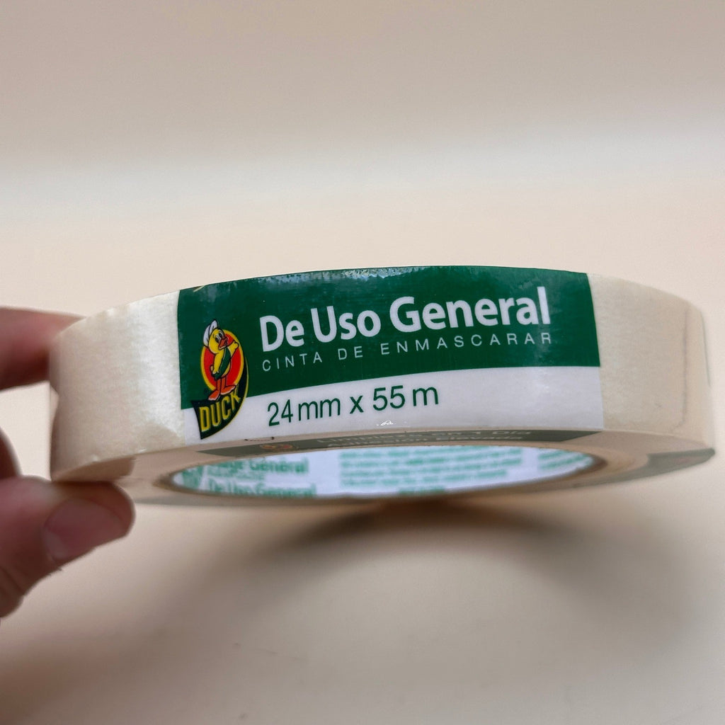 Pack of 36 Duck 286509 General Purpose Masking Tape 0.94in x 60yd, Beige