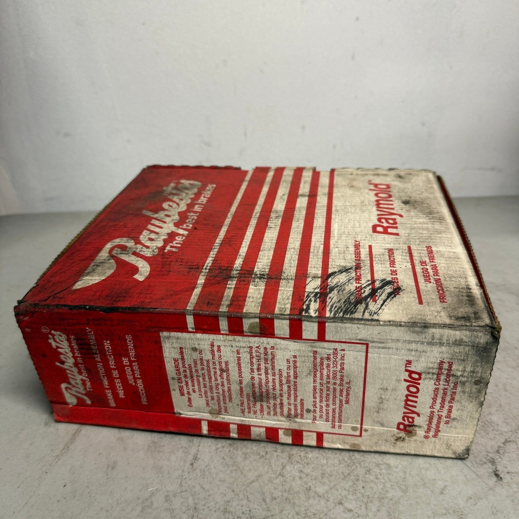 Set of 4 Raybestos Raymold 675RP Brake Shoes Relined Bonded