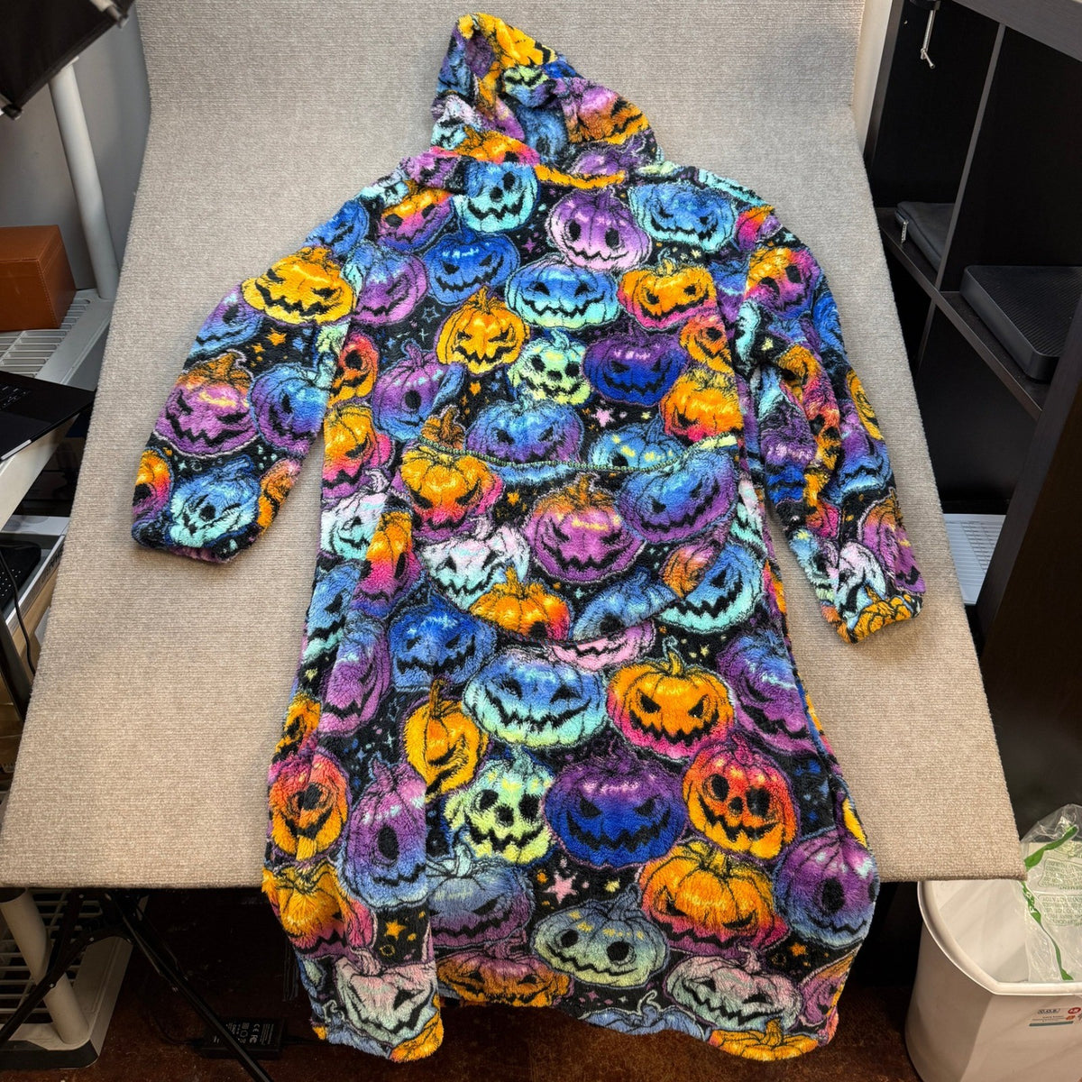 MSRP $36 Capecage Pumpkin Long Wearable Blanket Hoodie with Big Pocket
