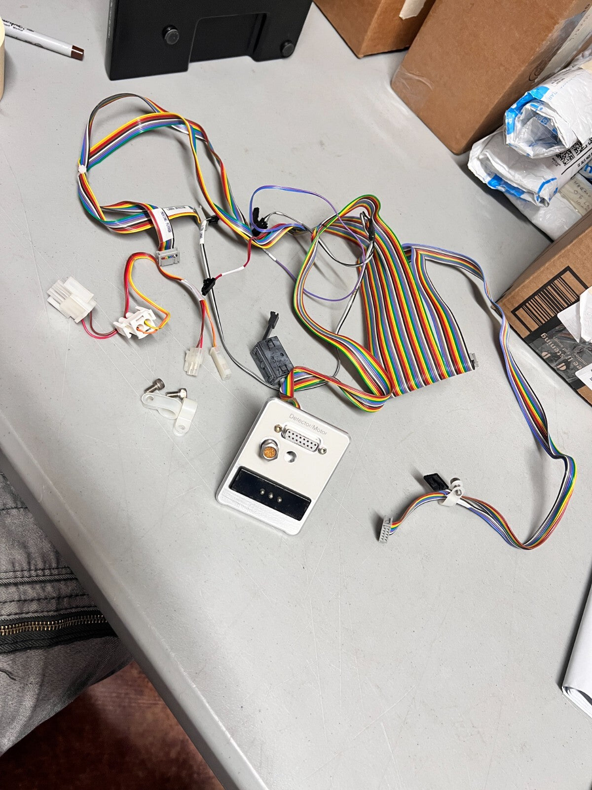 Thermo Nicolet 370 FT-IR Spectrometer Wiring, Detector Motor
