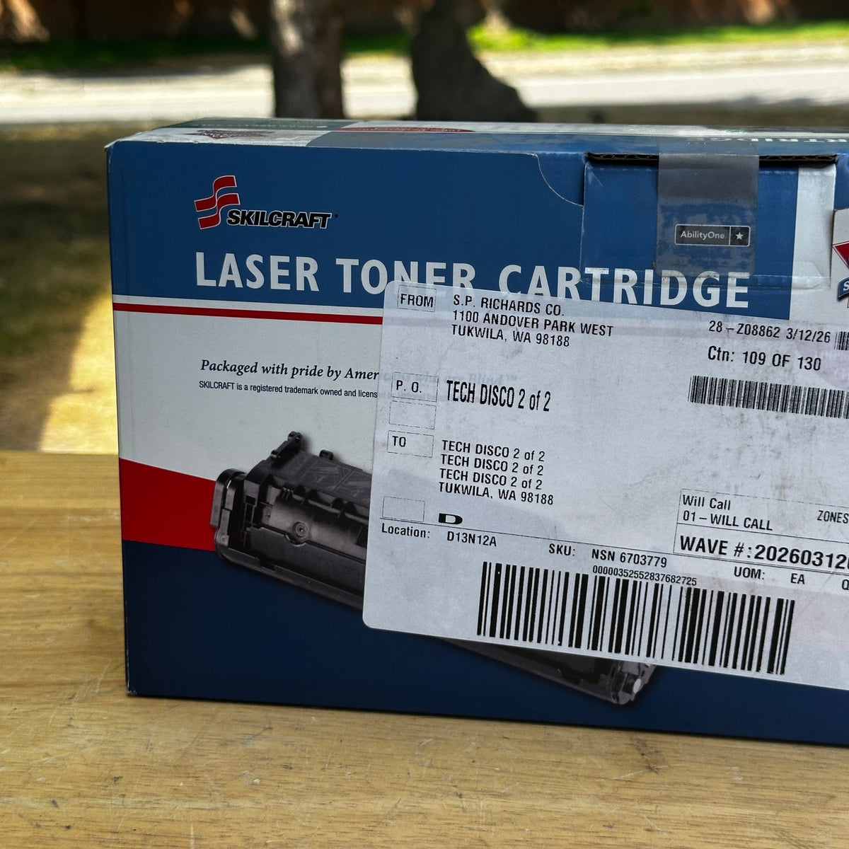 Skilcraft Magenta Laser Toner Cartridge Replaces CC533A HP CP2025 CM2320 Canon