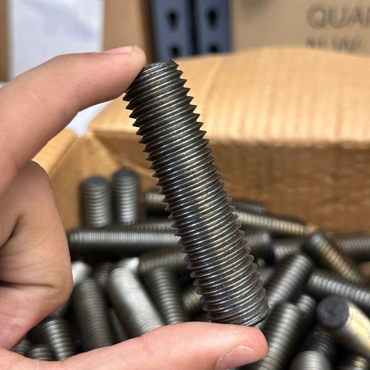 Pack of 90 Perine Danforth 3/4-10 x 3 B7 Full Thread Stud Bolts
