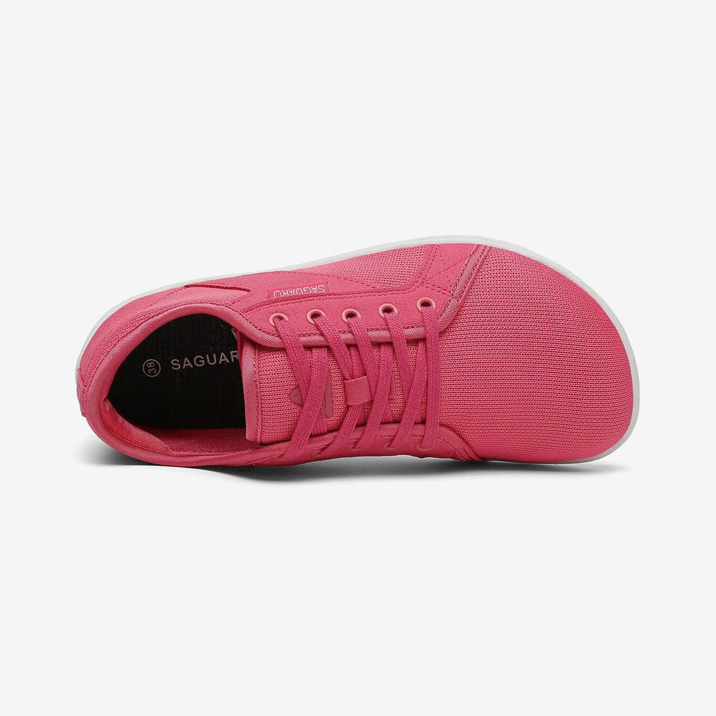 SAGUARO Barefoot Lace Up Shoes Luck I US Women's 7.5-12 / Men's 5.5-10 Rose Red