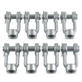 Lot of 8 Haldex CF2 Forged Brake Clevis 1/2" Pin 5/8-18 Thread