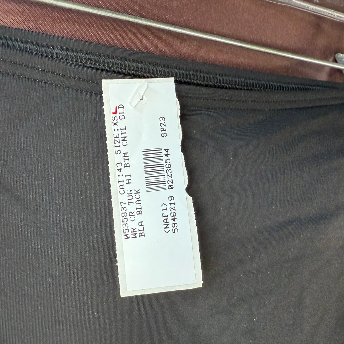 Lands' End Womens XS LONG Tummy Control High Waisted Tugless Bikini Swim Bottoms