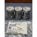 Set of 3 Brennan 6565-20-20 Straight Adapter, 1-1/4" Female 37° JIC x 1-1/4"