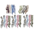 Set of 20 TEBIEKOY Fashion Scarves for Women, Multifunctional Boho Scarves