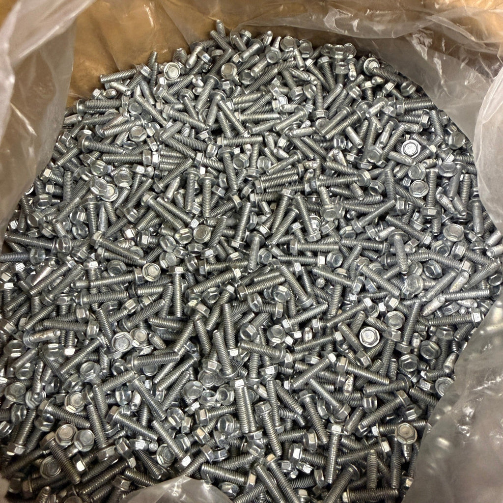 Pack of 8000 Perine Danforth 8-32 x 3/4 Unslotted Hex Washer Taptite Screw