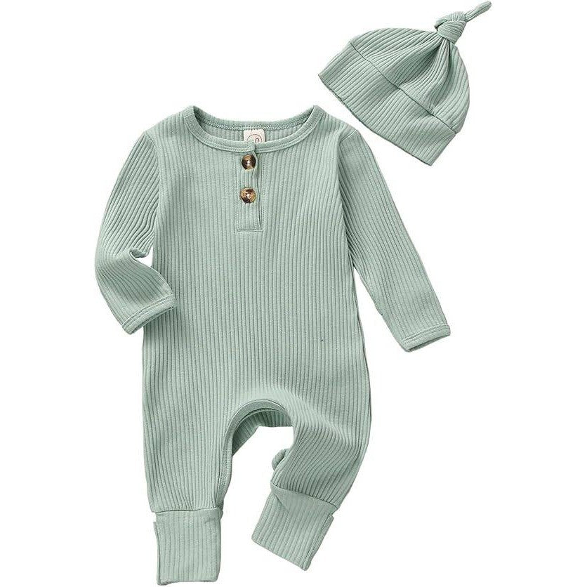 MSRP $19 MA&BABY Infant Boys Girls 60 (0-3M) Mint Green Clothes Set Newborn Ba