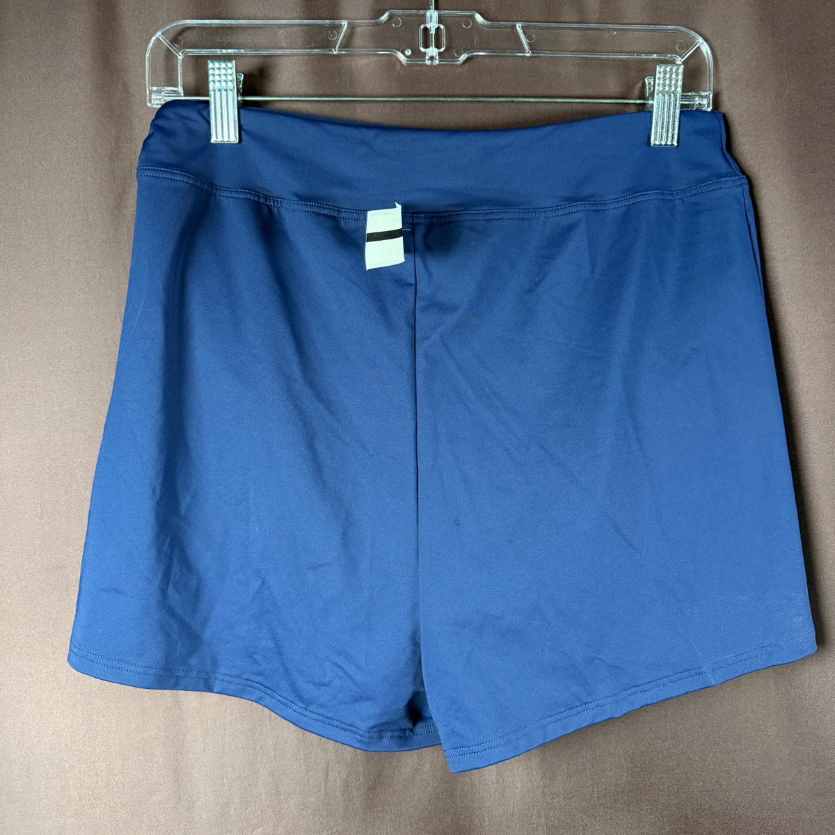 Lands' End Women's 4 LONG Deep Sea Navy 3" Smoothing Swim Shorts With Panty