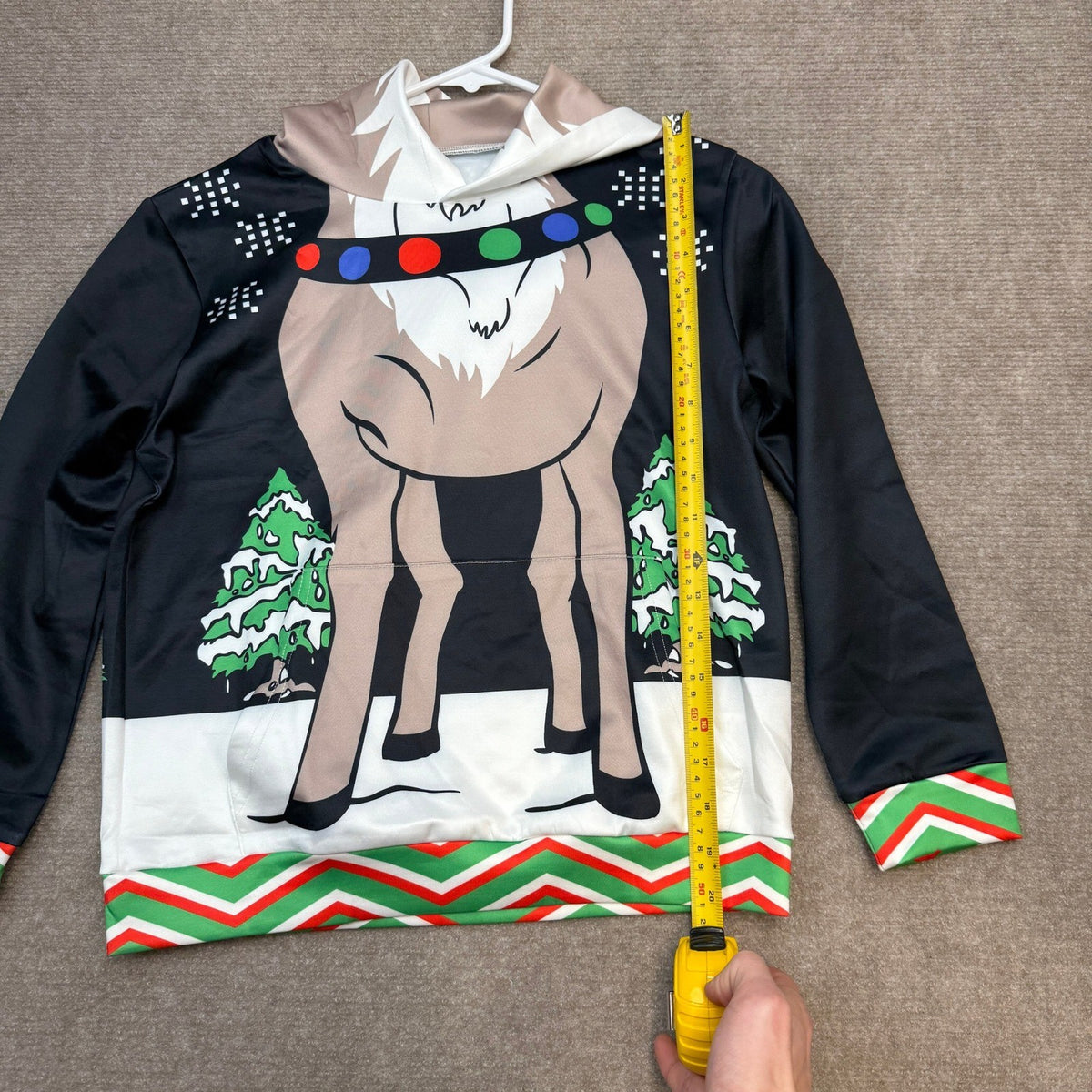 MSRP $22 GRAJTCIN Kids Reindeer 9-10 Y Ugly Christmas Sweater for Boys Girls P