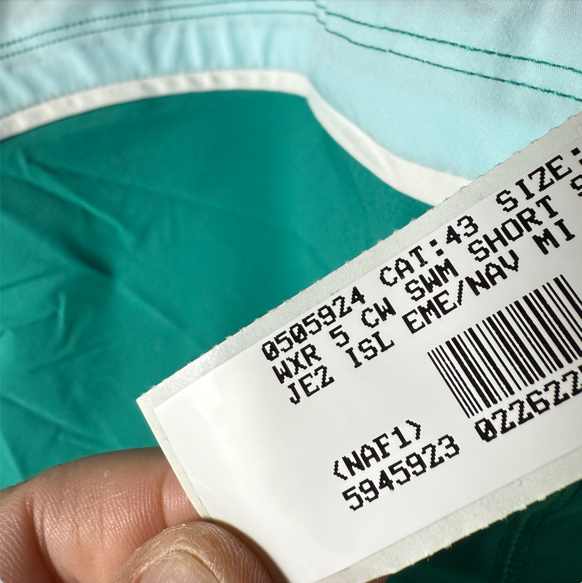 Lands' End Women's 18, 10 LONG 5" Quick Dry Elastic Waist Board Shorts Swim C