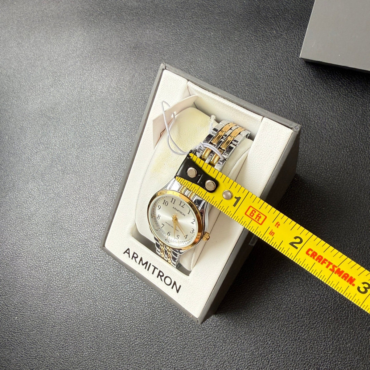 Armitron 75/5304TTB Women's Two Tone Bracelet Watch Easy to Read New Battery