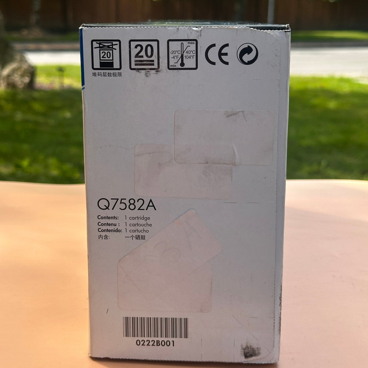 HP 503A Yellow Print Cartridge Q7582A for LaserJet CP3505, 3800 Sealed