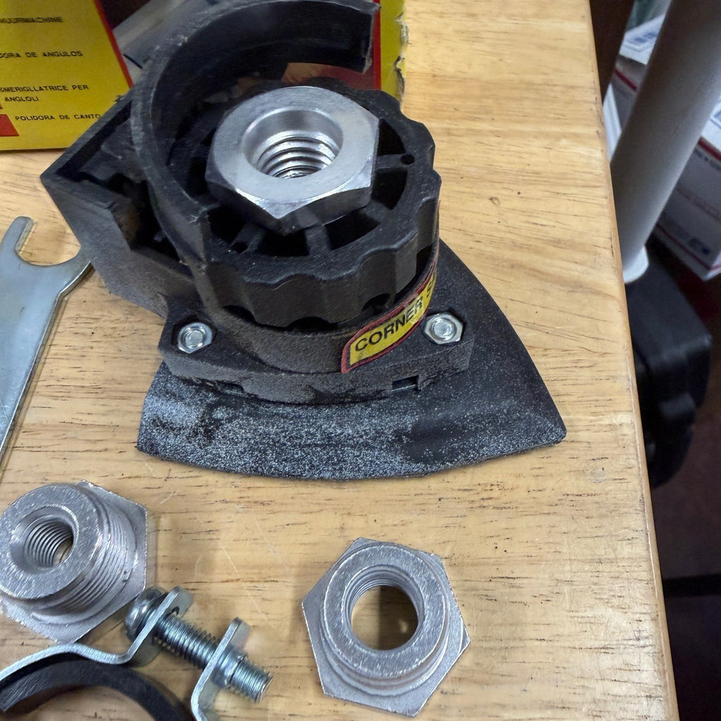 Corner Sanding Attachment L-120 41660 For Angle Grinder w/ Hardware