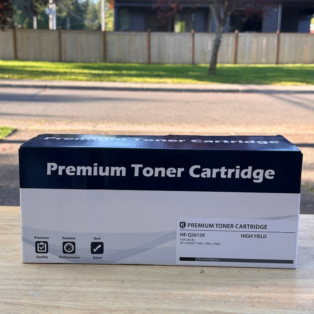 Premium Toner Cartridge Black High Yield HE-Q2613X for HP LaserJet 1300, 130
