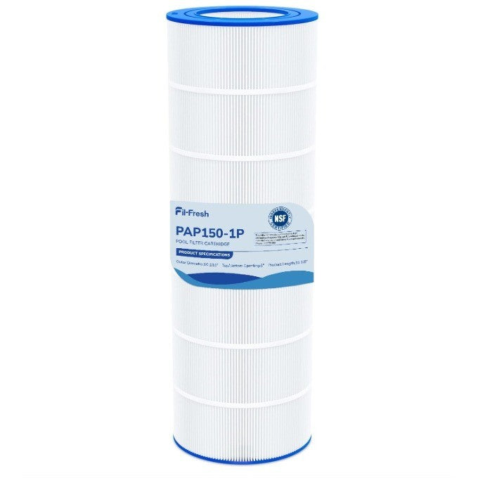 Fil-fresh CC150 Pool Filter Cartridges 150 sq.ft Compatible with Pentair Clean