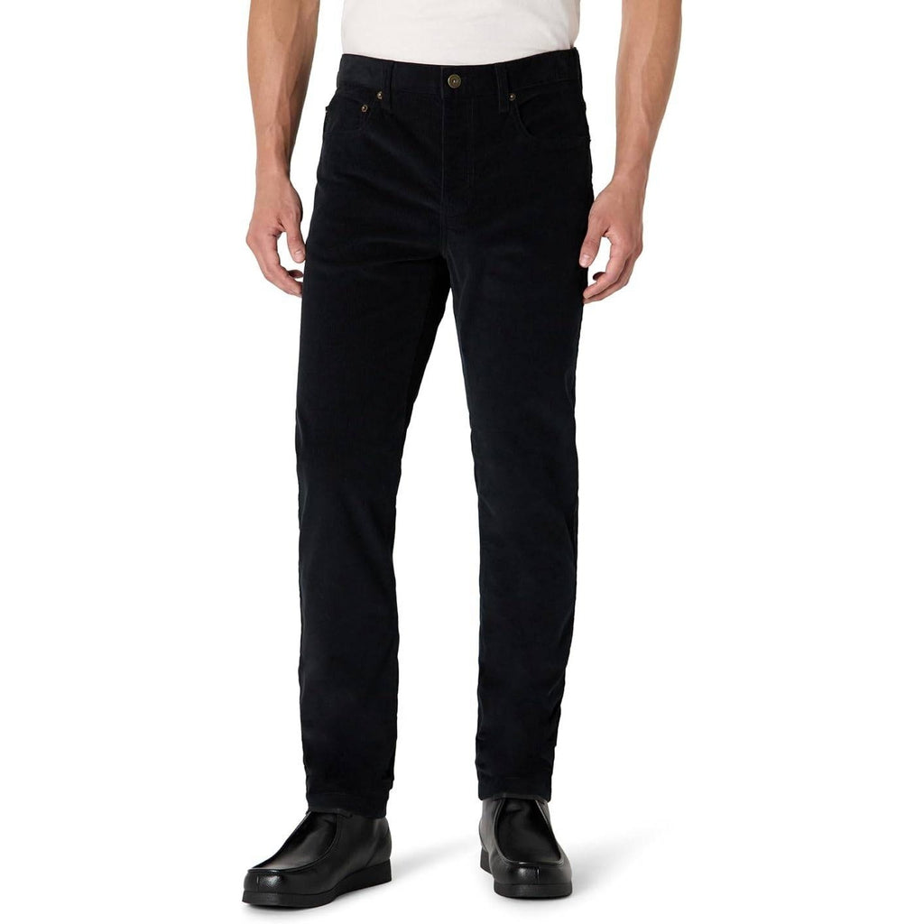Amazon Essentials Men's 30x28 Straight Fit 5 Pocket Stretch Corduroy Pant Black