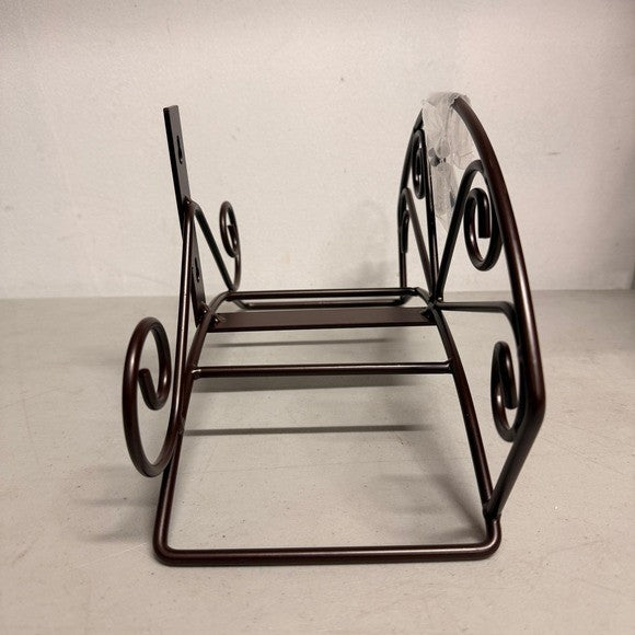 Heavy Duty Garden Hose Holder Metal Wall Mount Hose Organizer Bronze