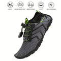 Water Shoes US Womens 12.5 / Men's 11 Gray Quick Dry Barefoot for Swim Diving S