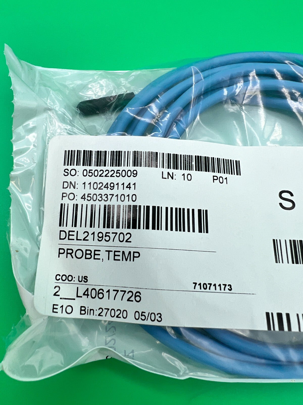 Replacement for fits 2195702 Delfield Probe,Temp Genuine OEM DEL2195702
