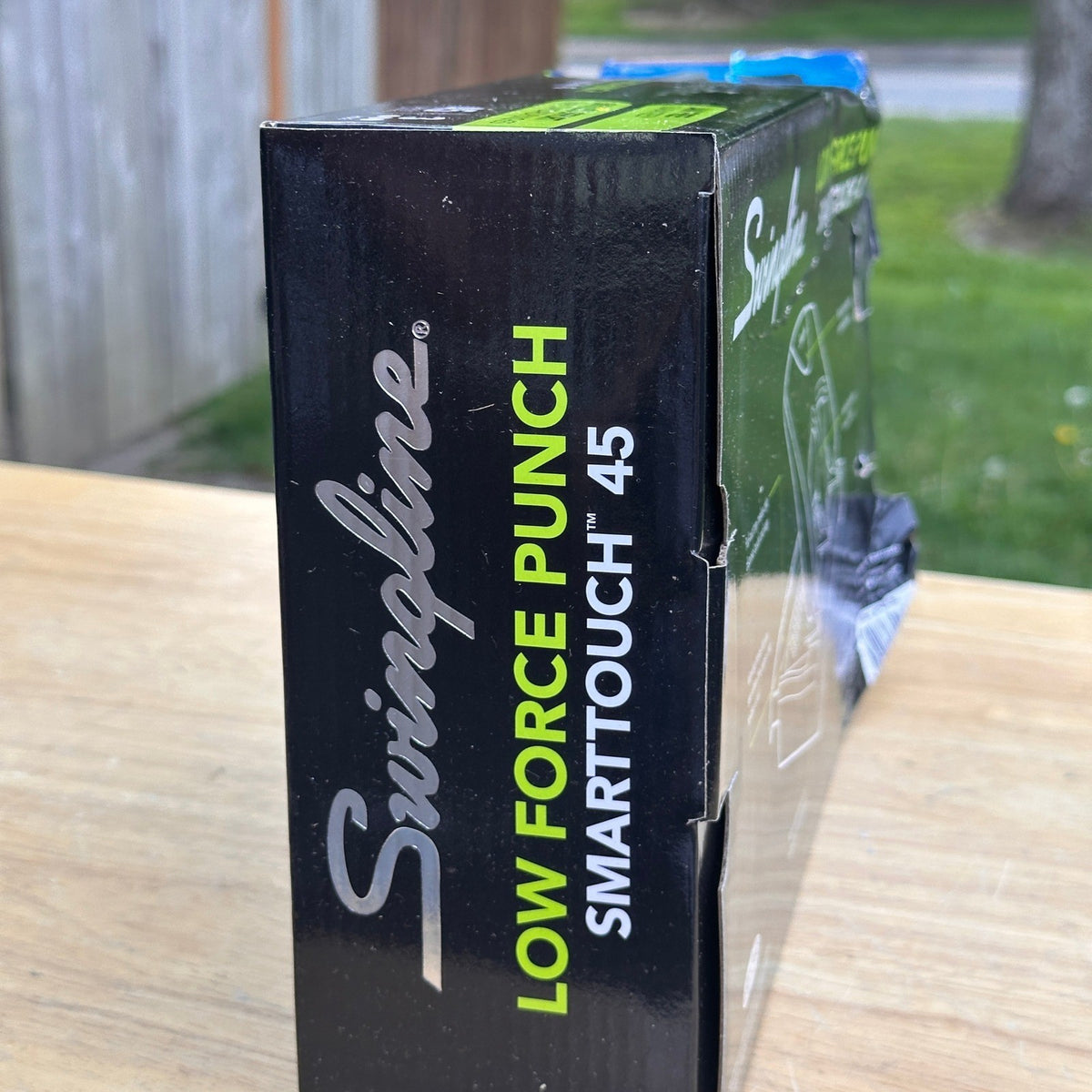 Swingline 74136 45-Sheet SmartTouch 3-Hole Punch w/ SMALL SCRATCH (See photo