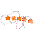 Lot of 5 Amphenol ATHP042P25 2-Way ATHP Mini Receptacle w/ Wires