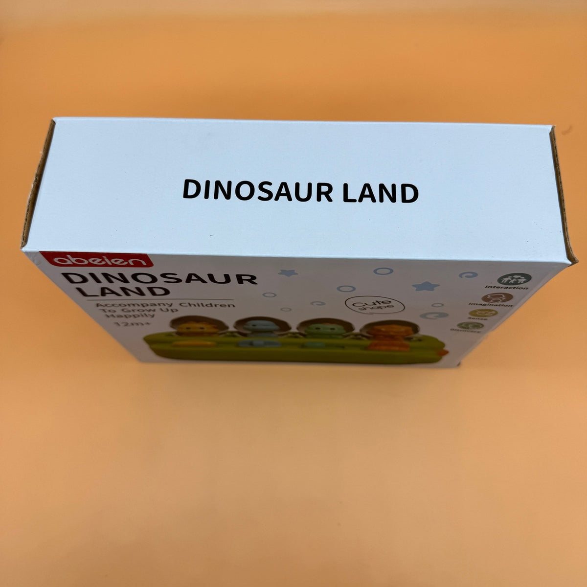 Cause and Effect Pop Up Green Dinosaur Land Baby Toy 12m+ Sensory Early Learnin