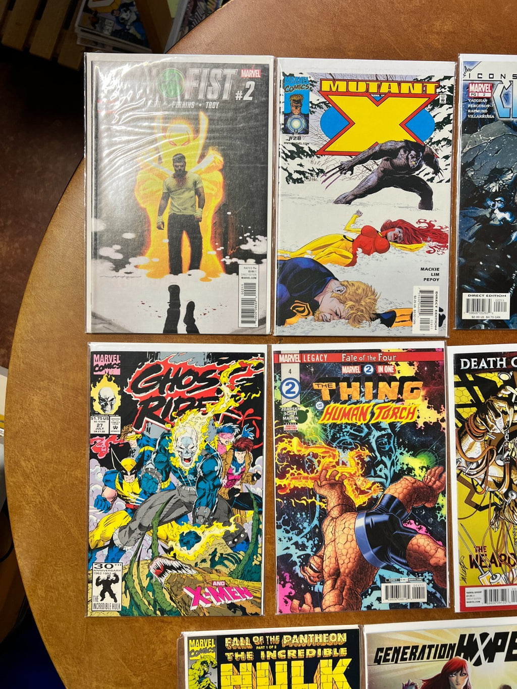 Lot of 14 Marvel Comics - Mutant X , Killraven , Incredible Hulk , The Thing Com