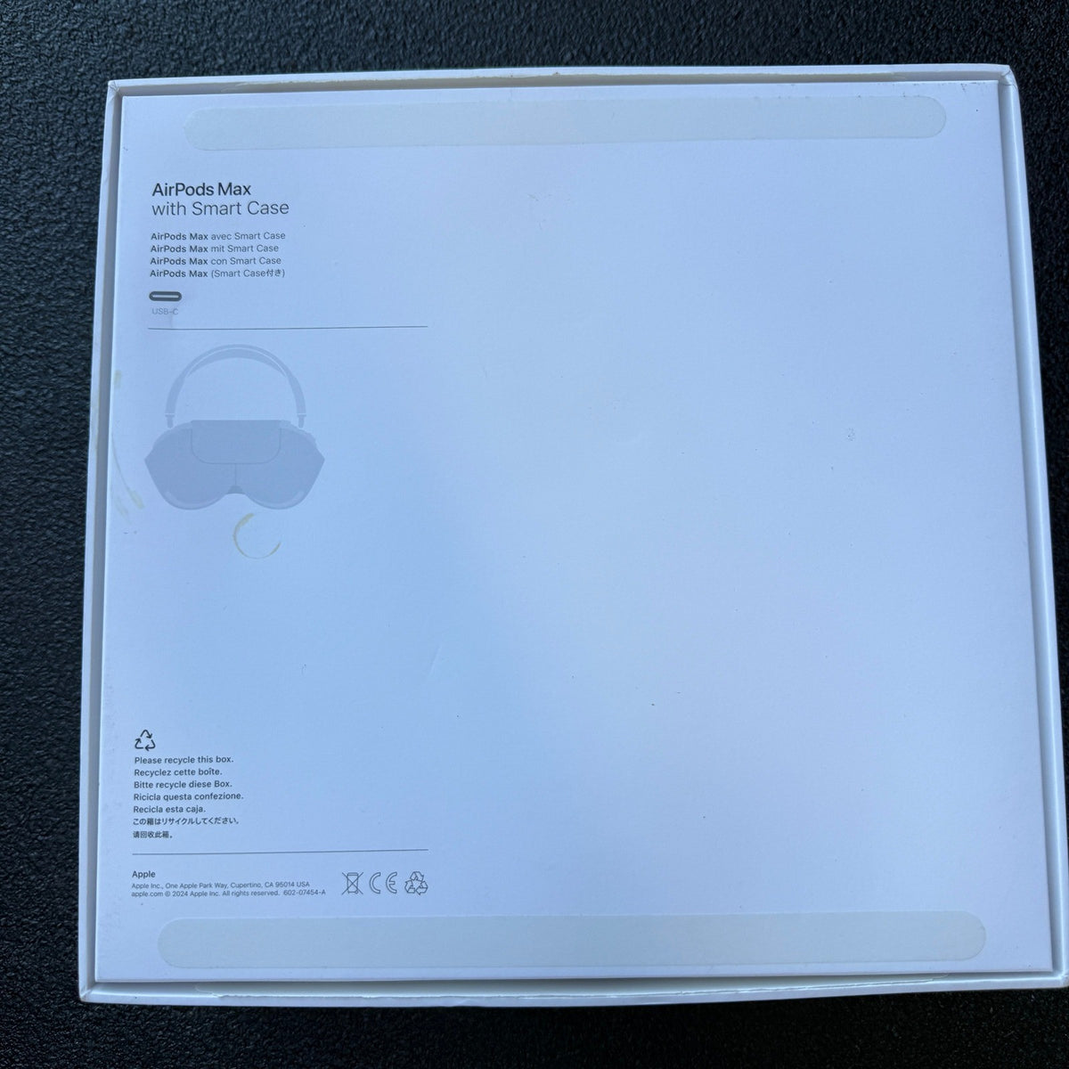 Apple AirPods Max Blue Headphones A3184 EMPTY BOX ONLY