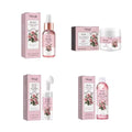 Set of 4 Hydrating Face Care Serum, Cleanser Foam, Toner, Cream, EXP 02/2027